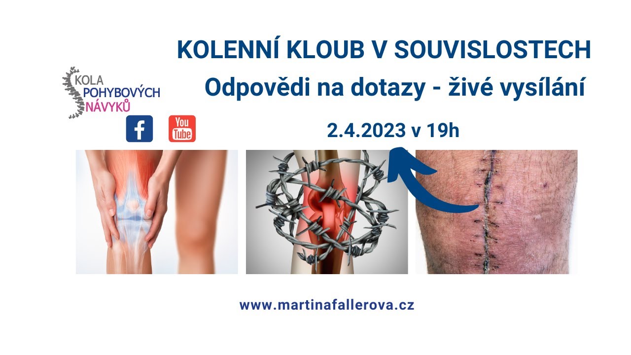 JAK NA BOLEST KOLEN bez operace i s artrózou kolen