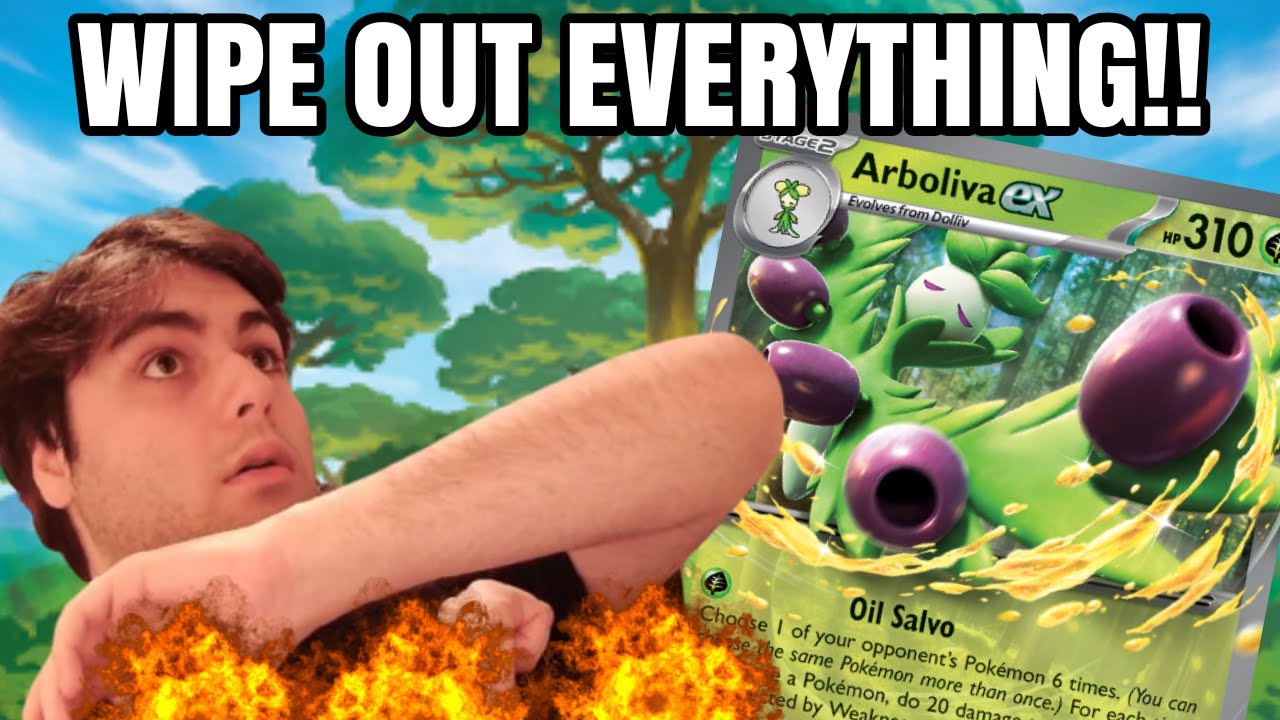 DESTROY THE OPPONENT'S BOARD WITH ARBOLIVA EX!! | Pokemon TCG Live