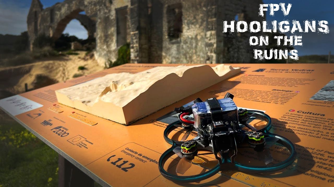 FPV Hooligans freestyle on the ruins | Geprc cinebot 30