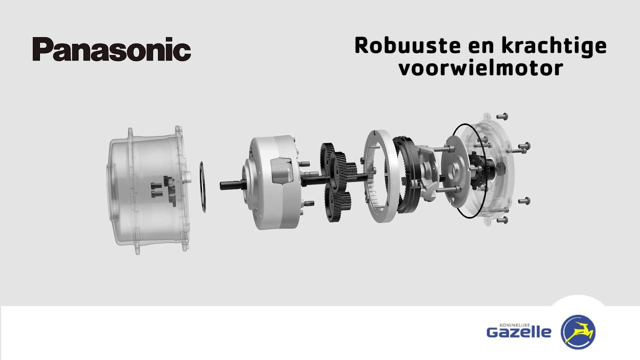 Gazelle Panasonic voorwielmotor | Elektrische fiets