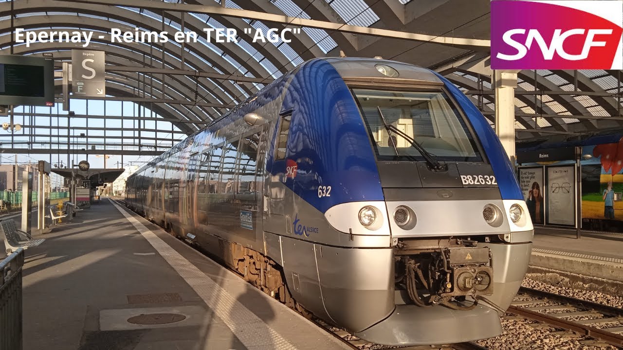SNCF  Epernay   Reims en TER AGC