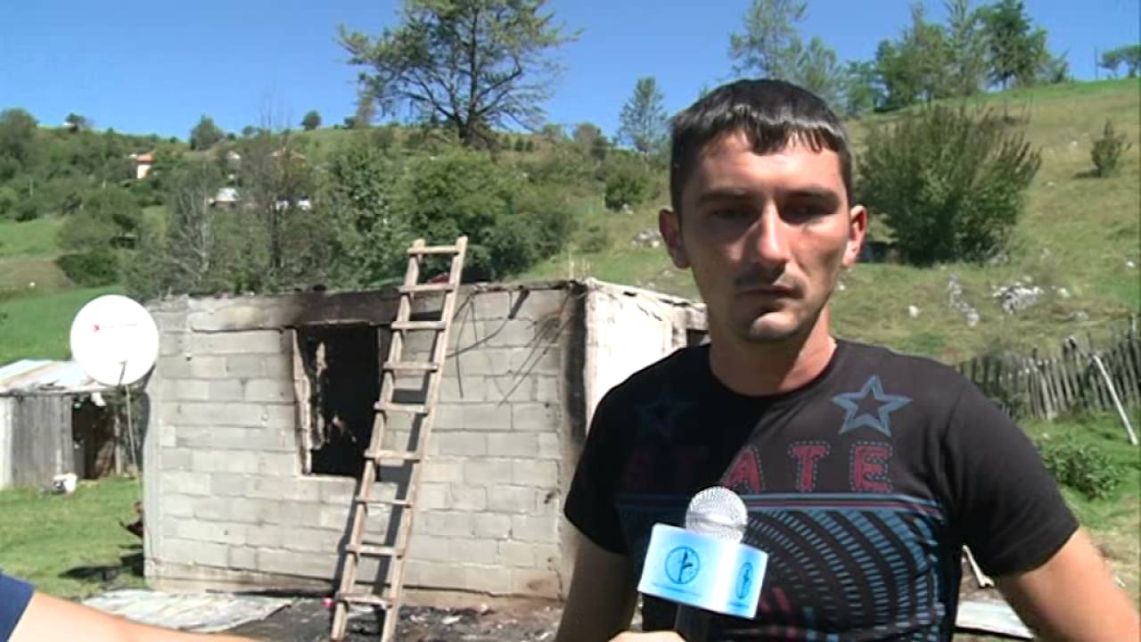 U požaru u selu Draga potpuno izgorjela porodična kuća Nijaza Čalakovića