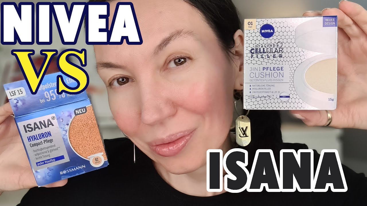 BESTE NATÜRLICHE Drogerie Foundation Ü40 | NIVEA live Test VS Isana | Natali NordBeauty