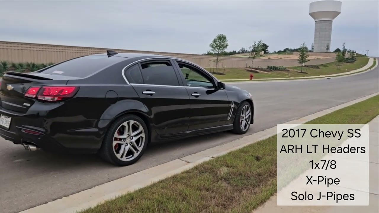 2017 Chevy SS Solo J-Pipes