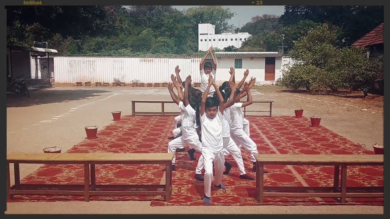 “Our school, our pride, our yoga.” #vvmkids #sportsday2026 #yogainspiration #trendingvideo #student