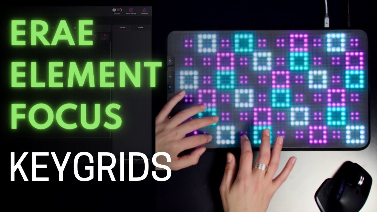 ERAE Touch Element Focus: Keygrids