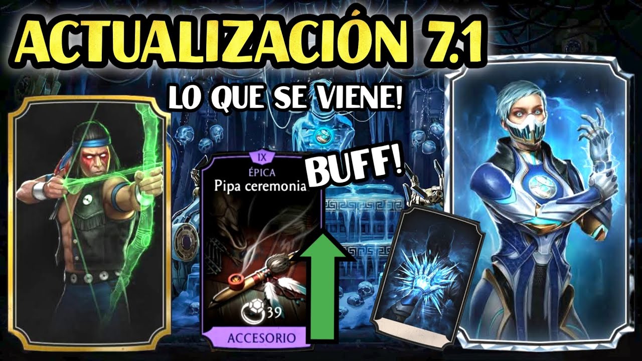 LLEGA LA ACTUALIZACIÓN 7.1!❄️ TODO SOBRE PERSONAJES, MEJORAS DE EQUIPOS Y FUTUROS EVENTOS. MK Mobile