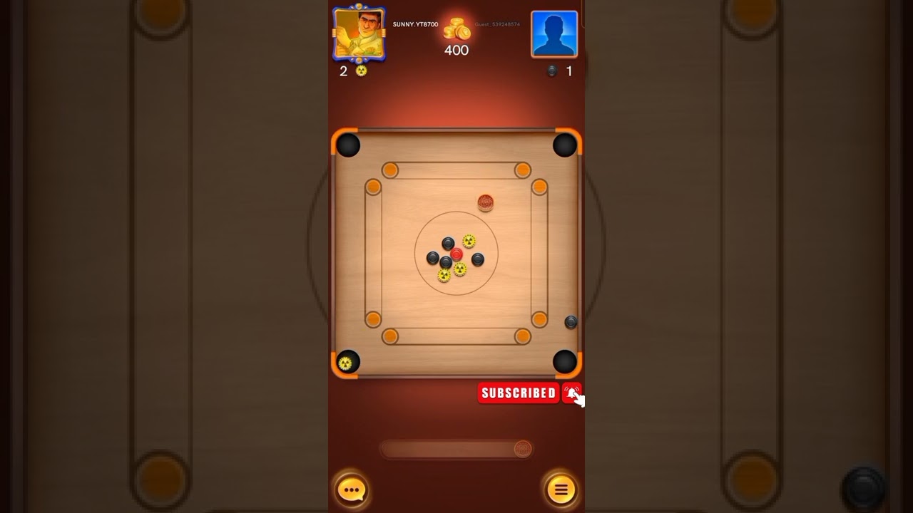 Hard Indirect Shots | Carrom Pool | Indirect Shot Gameplay #shorts #youtubeshorts #short
