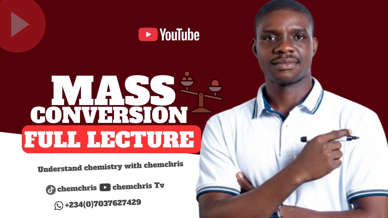 The Only Mass Conversion Video You'll Ever Need | STEM Chemistry Guide