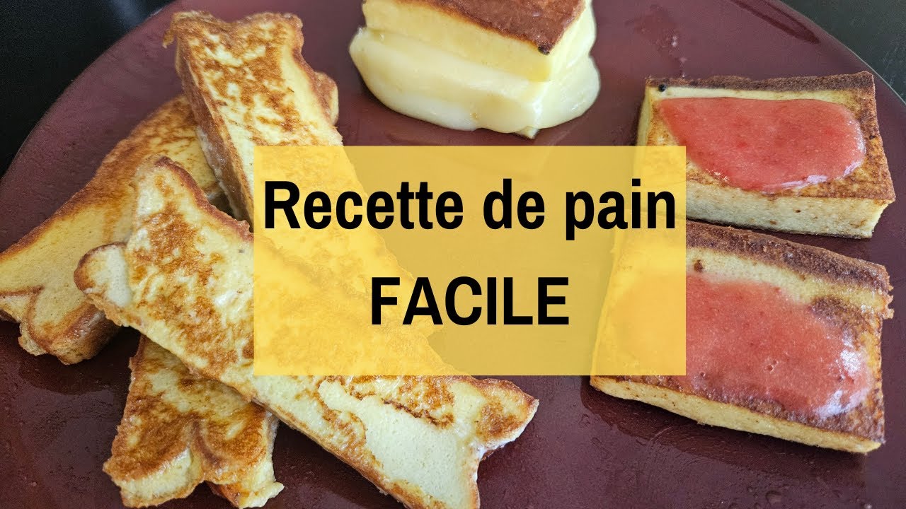 Facile / SANS machine à pain / peu d'ingrédients !