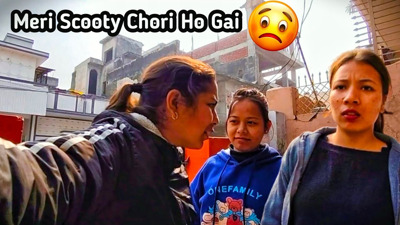 Kon leke Chala Gaya Meri Scooty 💔😭||Mai Ab Ghar Kese Jaungi 😩😩||Fun With Riya ❤️||#dailyvlog #crazy 