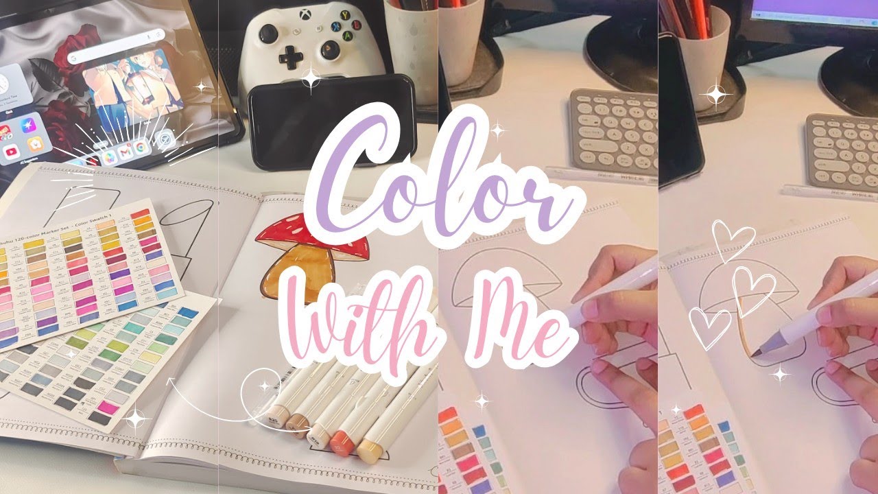 Unboxing & Colouring My Way to Relaxation ✨