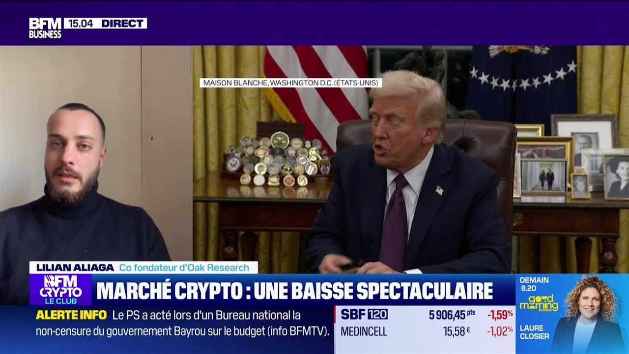 BFM Crypto, le Club : Marché crypto, une baisse spectaculaire