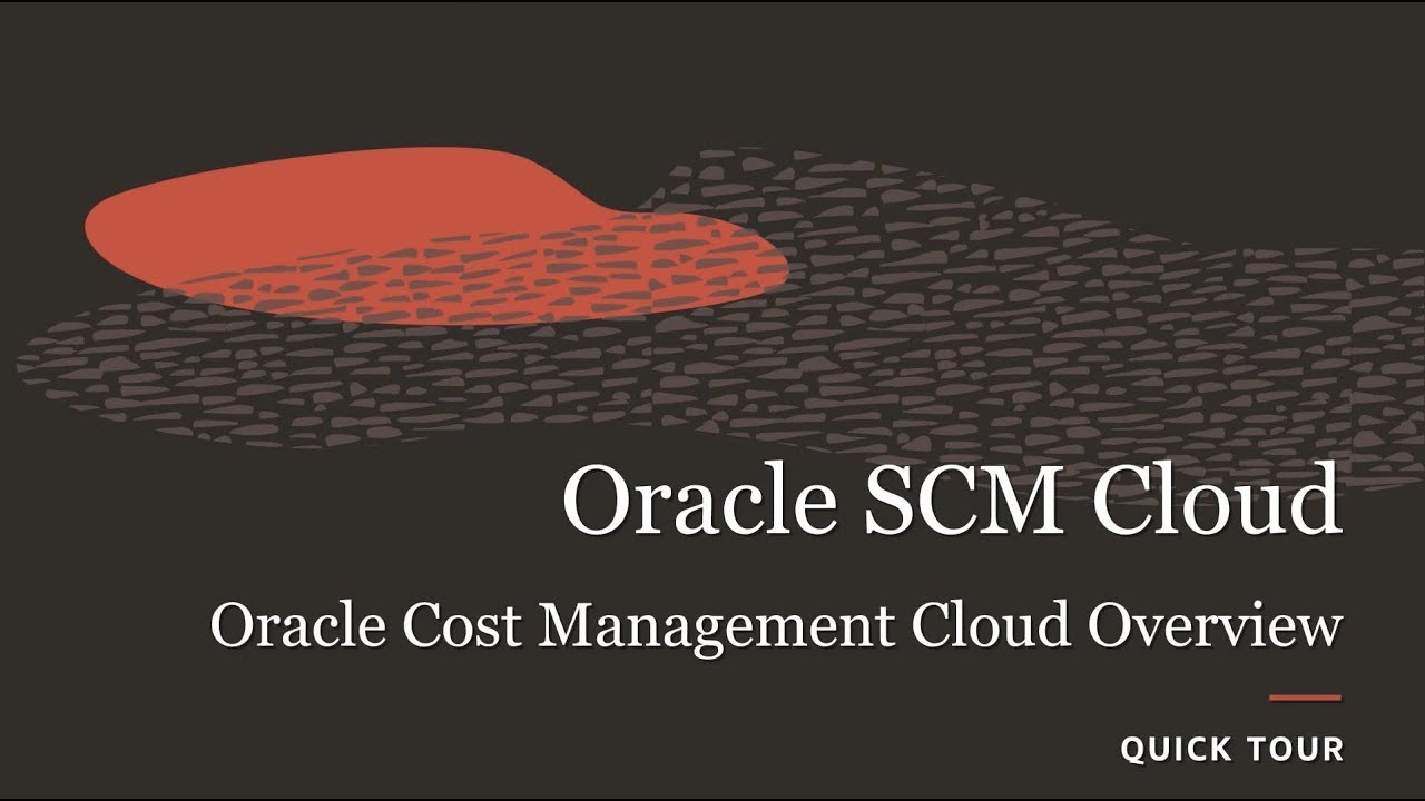 Oracle Cost Management Cloud Overview