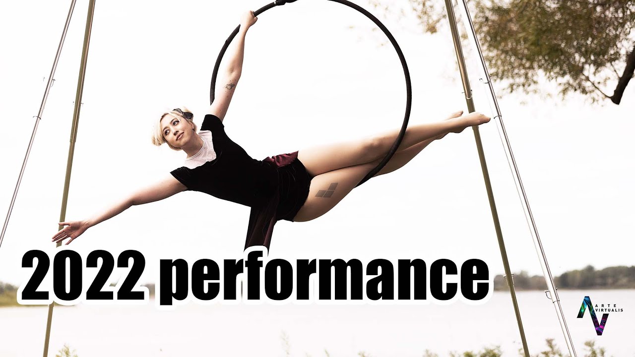 My First Aerial Hoop Performance As A Beginner November 2022