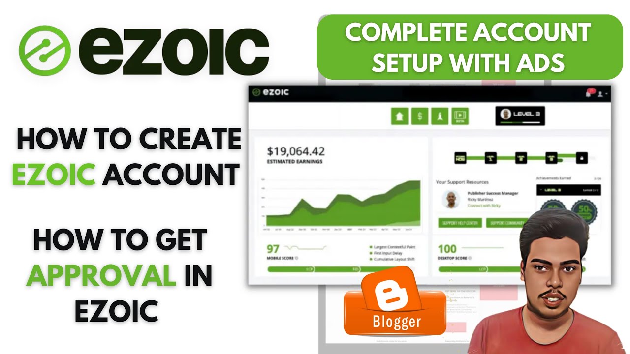 How To Create Ezoic Account New Setup in 2023 |  Ezoic Complete Settings + Ad Place  |100% Approved