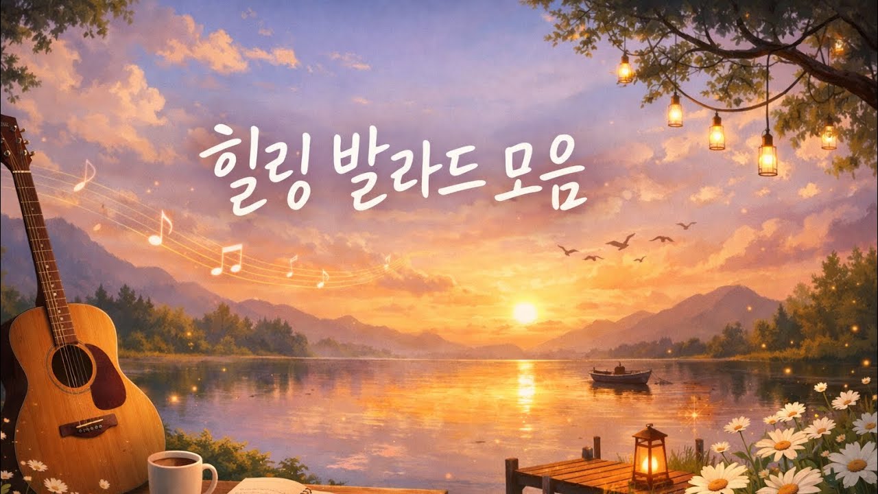 지친 하루를 위로하는 힐링 발라드 모음 | 감성 발라드 플레이리스트 (1Hour)
