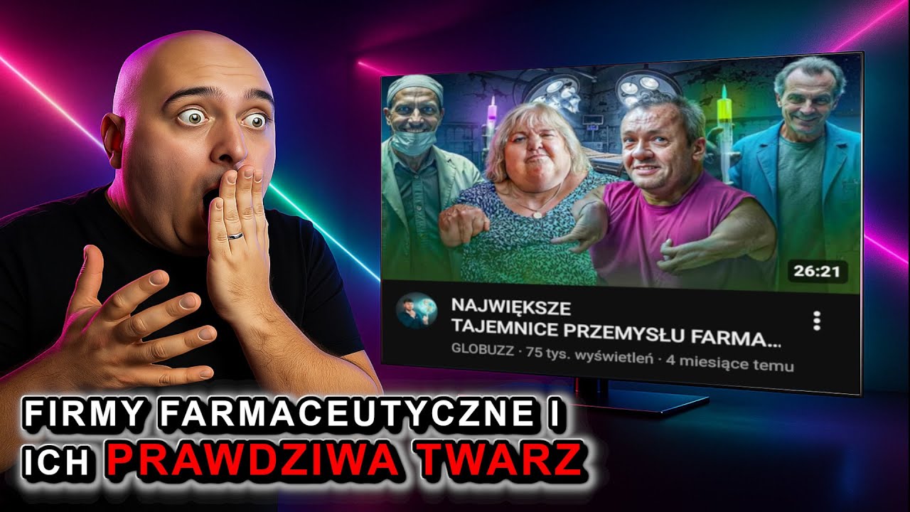 Dj ogląda: Tajemnice firm farmaceutycznych 😮#djarachno