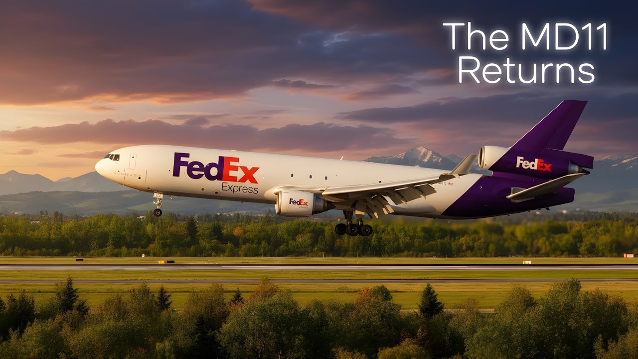 The MD11 returns - Stansted Airport Live - 20th October 2025