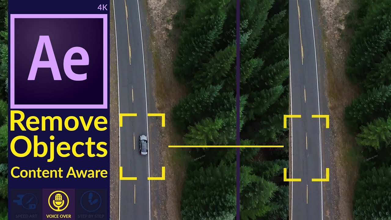 Remove Anything from Videos with Content Aware Fill in Adobe After Effects CC