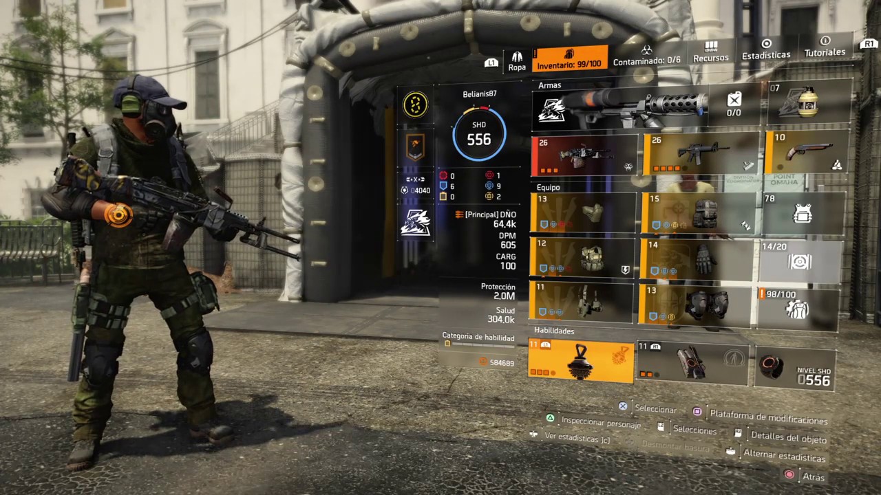 THE DIVISION 2 - CATEGORIA DE HABILIDAD