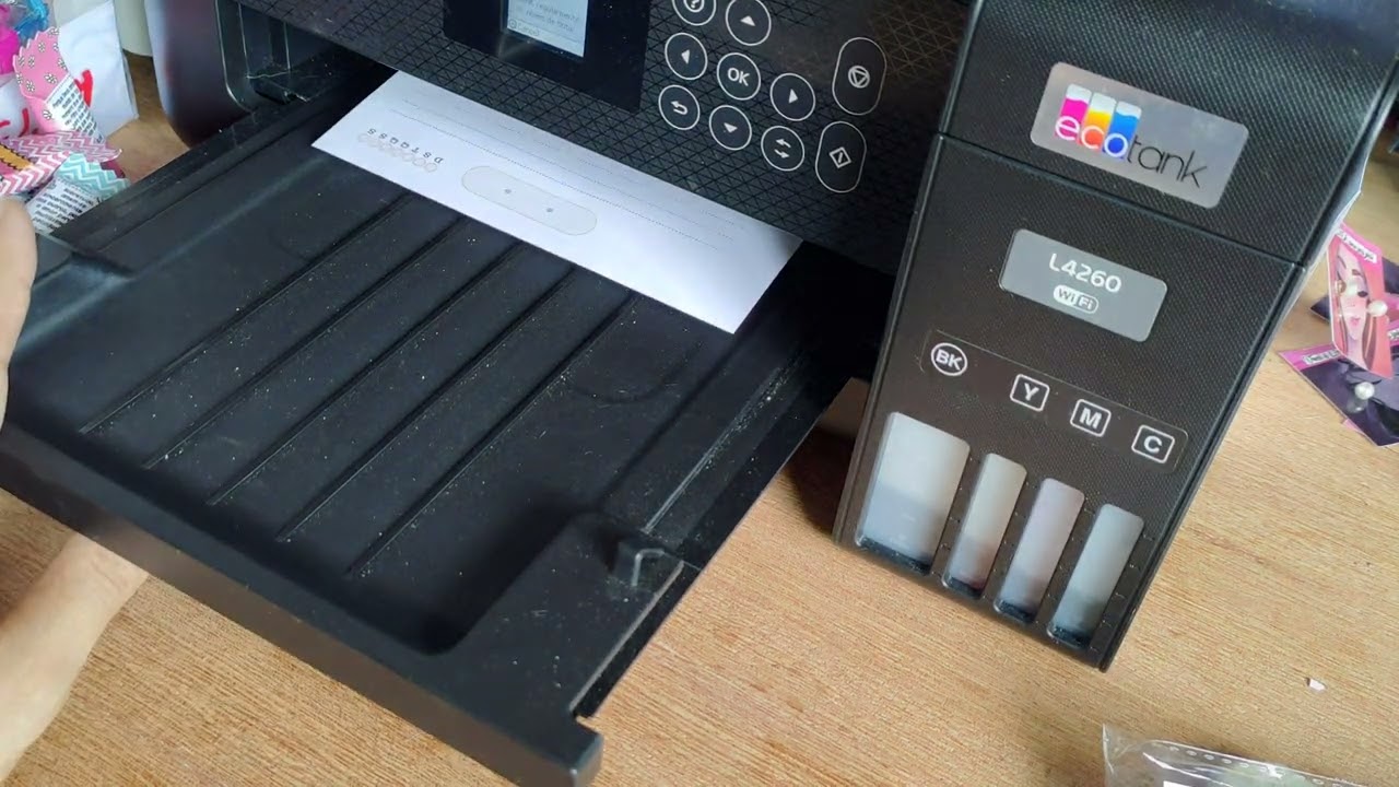 Como imprimir miolo de caderno Pautado  frete e verso Manual Epson L4260