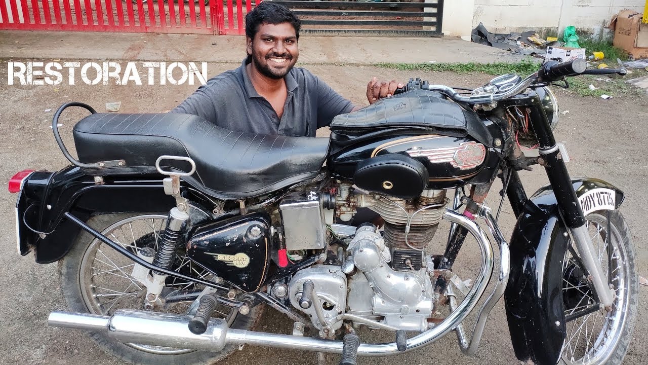 Old Royal Enfield bullet Restoration | Part - 2 / Rockfort Motor Works