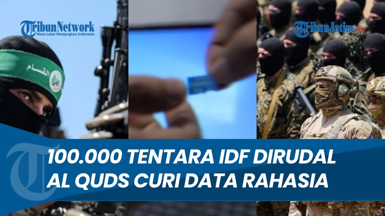 Rangkuman Hari ke-109 Perang Israel-Hamas: 100 Ribu IDF Disambut Rudal - Al Quds Rampas Data Rahasia