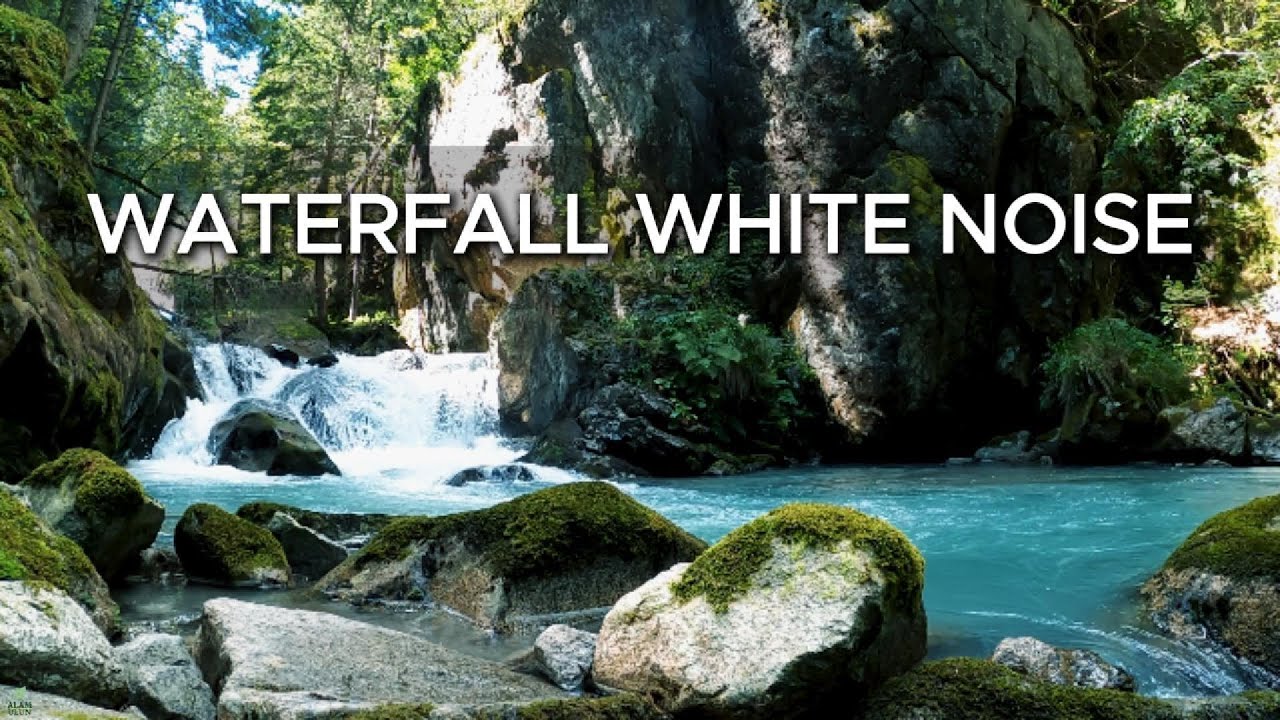4 HOURS Waterfall White Noise | Pure Natural Water Sounds for Deep Sleep | #104