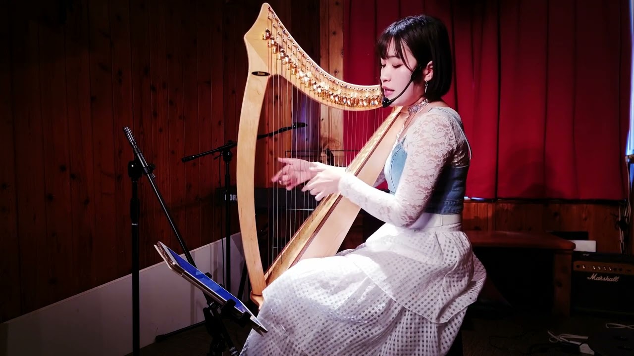 【ハープ弾き語り】『たしかなこと/小田和正』-『Tashika na Koto/Oda Kazumasa』-harp performance
