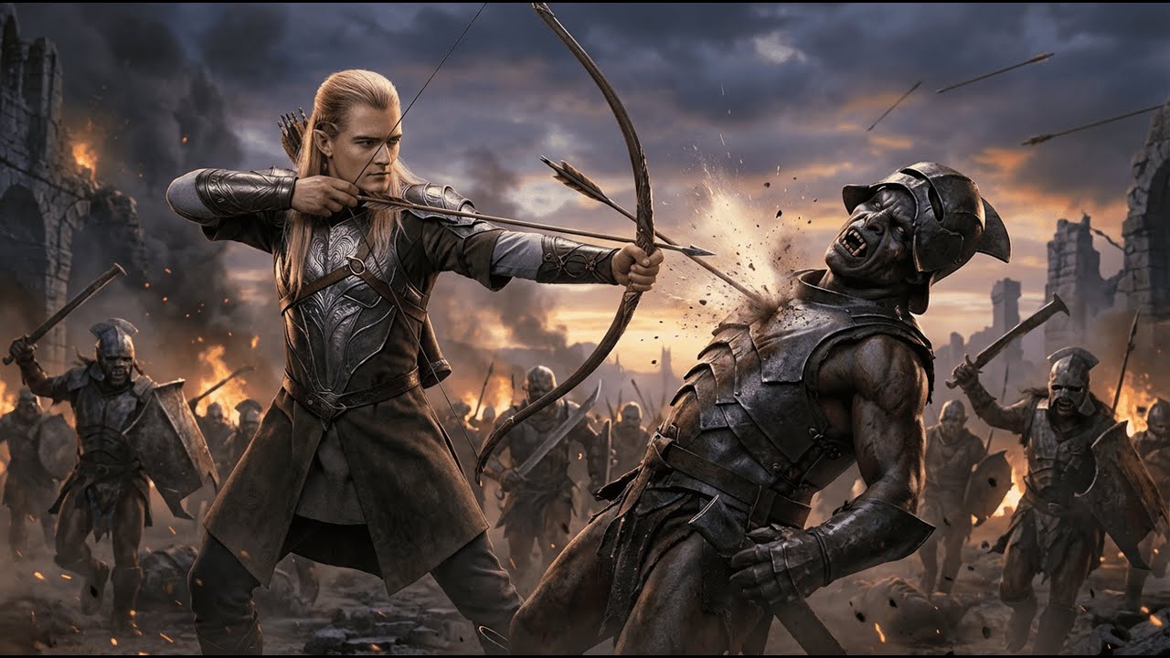 Legolas Rush From a top 1v1 Player   | Lotr BFME2 Rotwk 2.02 v9.6.4
