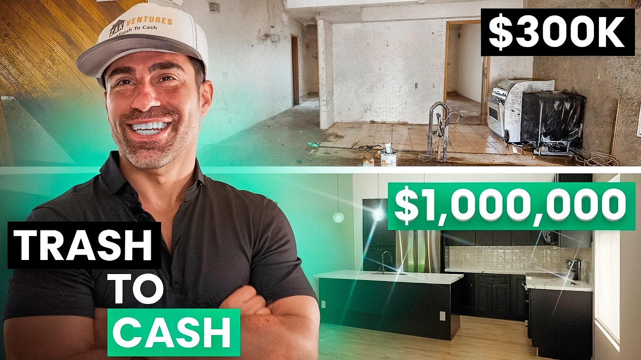 Transforming a Trashy House To Cash Profit in 30 Days (Before & After)