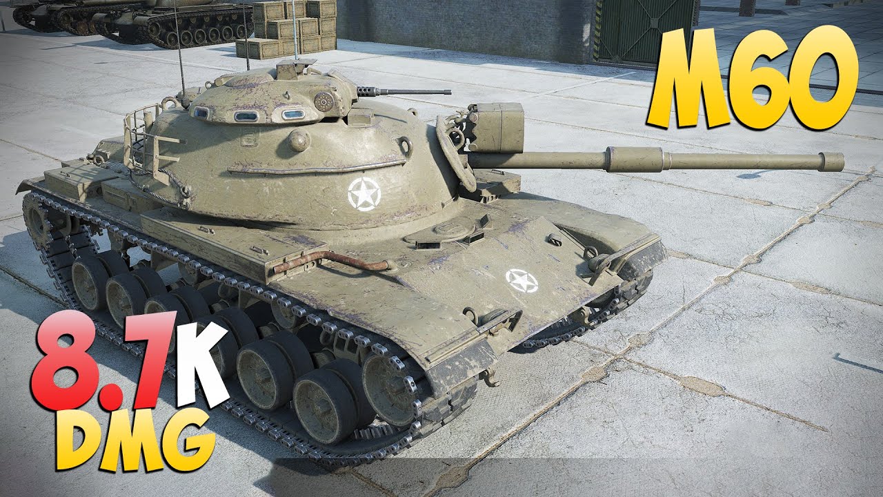 M60 - 6 Kills 8.7K DMG - Честный! - Мир Танков