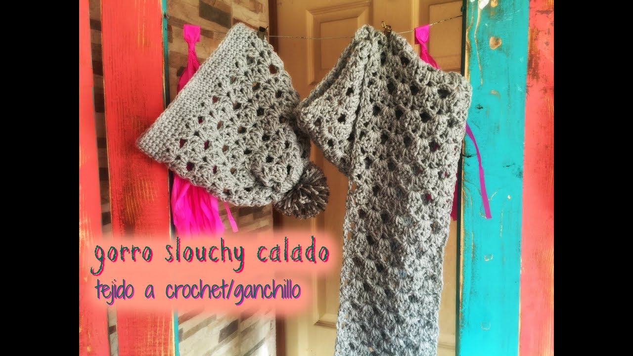 Gorro Luz -a crochet-  (parte2)