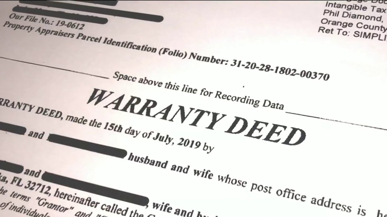 Identity thief uses fraudulent deed to take Orange County man’s property
