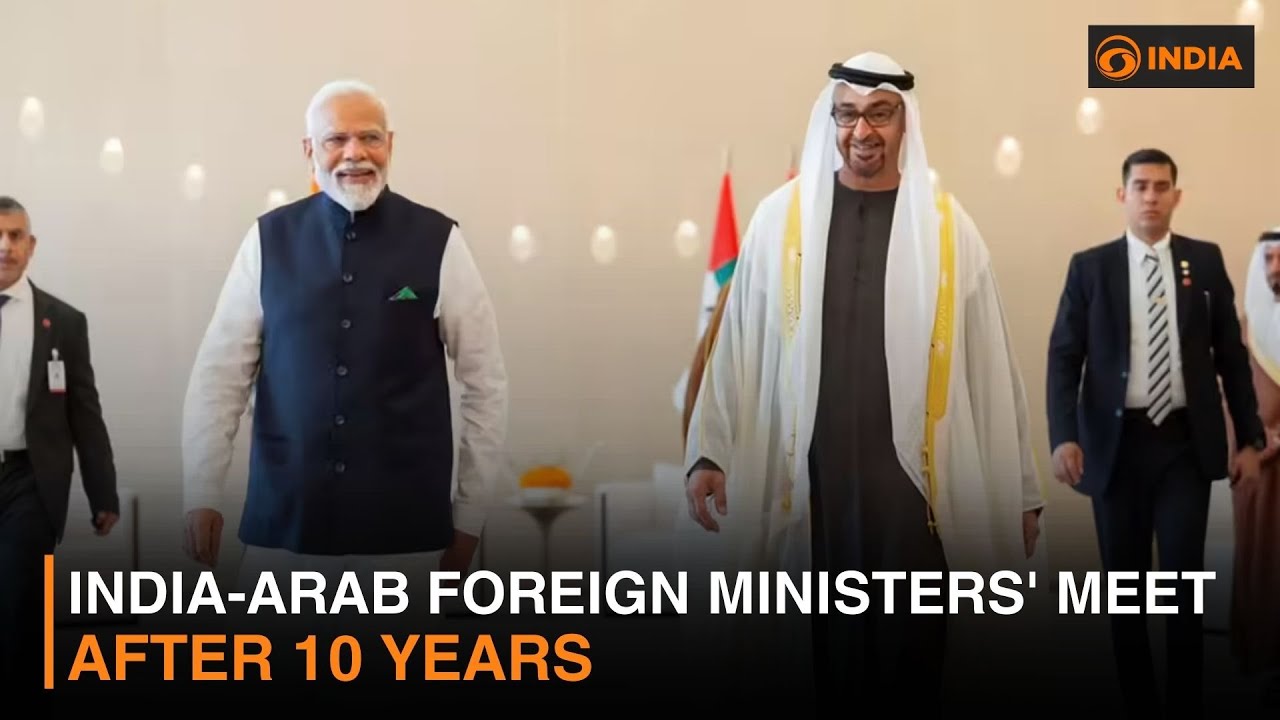 India to host landmark 2nd India-Arab foreign ministers' meeting & more | DD India News Hour