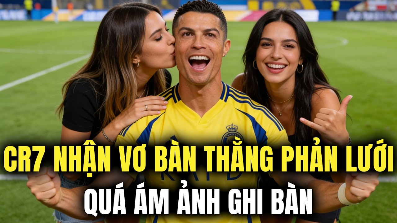 RONALDO NHẬN VƠ BÀN THẰNG PHẢN LƯỚI CỦA ĐỐI THỦ, QUÁ ÁM ẢNH GHI BÀN