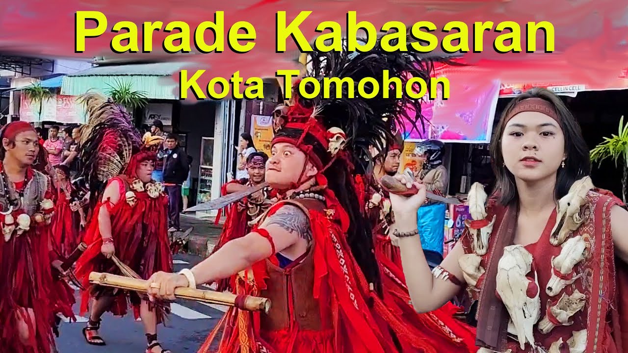 Parade Kabasaran, Kota Tomohon, Sulawesi Utara