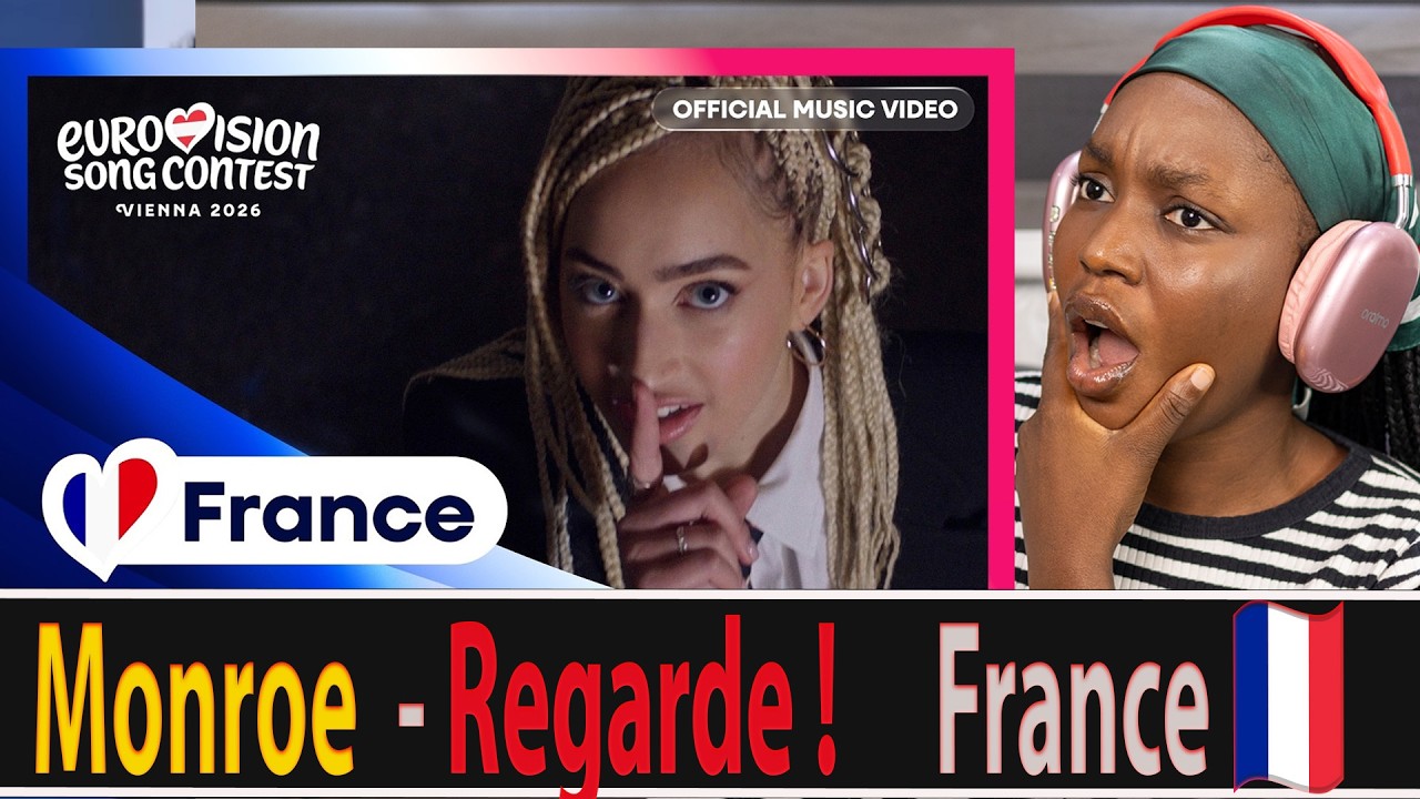 Monroe - Regarde ! | France 🇫🇷 | Official Music Video #Eurovision2026