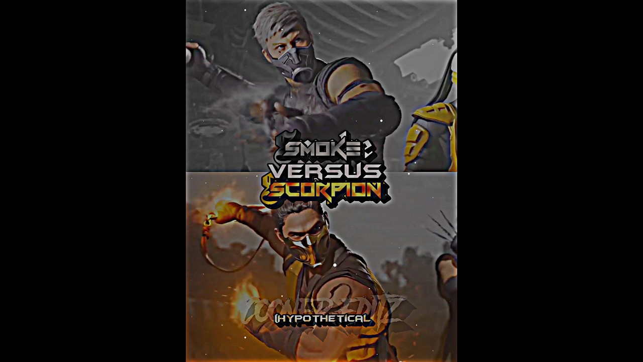 Scorpion (Mk1) vs Smoke (Mk1) (HYPOTHETICAL) #scorpion #smoke #mortalkombat #mortal #kombat
