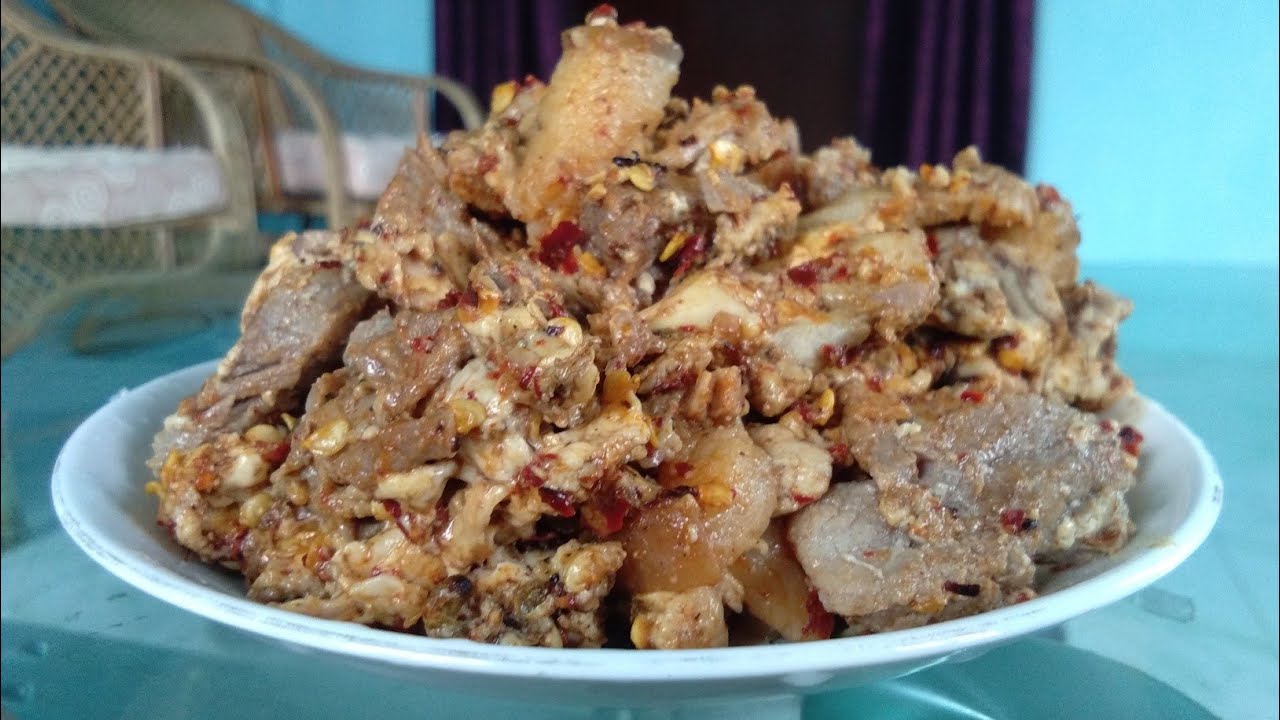 Cow Brain Chutney Recipe | Delicious Cow Brain Chutney With Sichuan Pepper