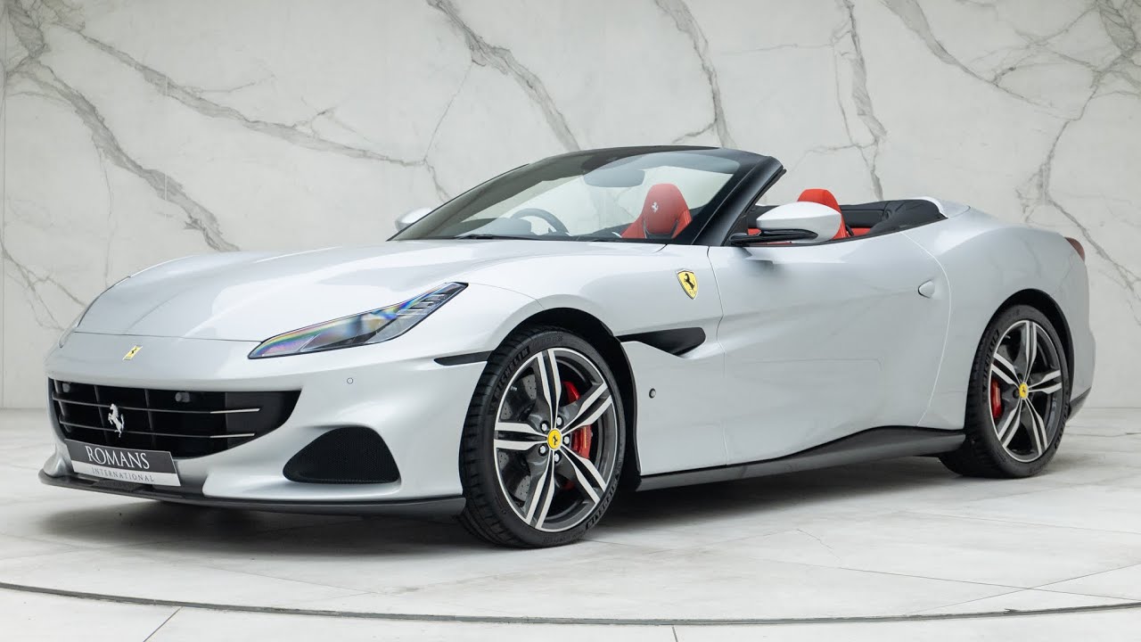 2022 Ferrari Portofino M - Argento Nurburgring - Walkaround & Interior & Revs | Romans International