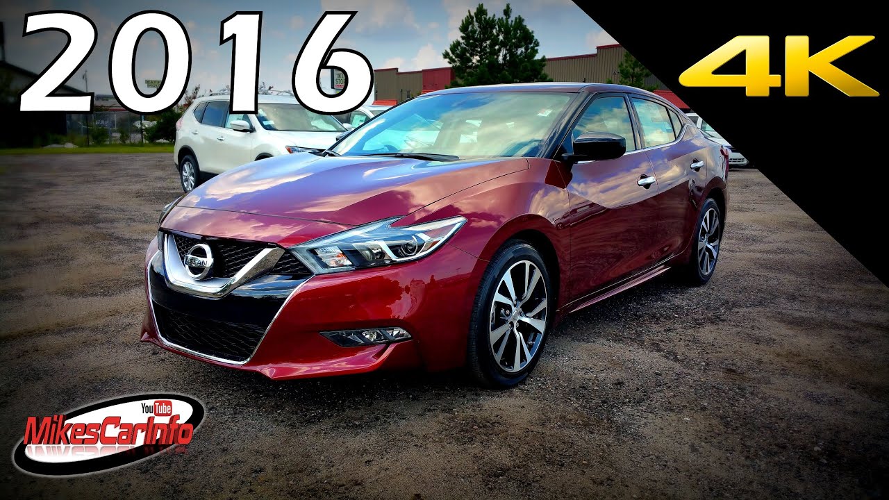 👉 2016 Nissan Maxima S - Ultimate In-Depth Look in 4K