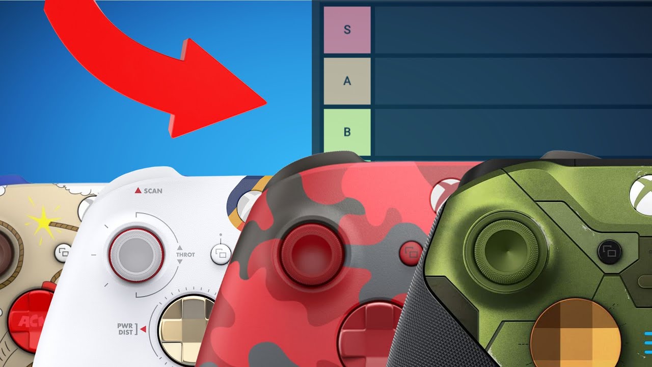 Every Xbox Series X Controller Ranked (Almost)