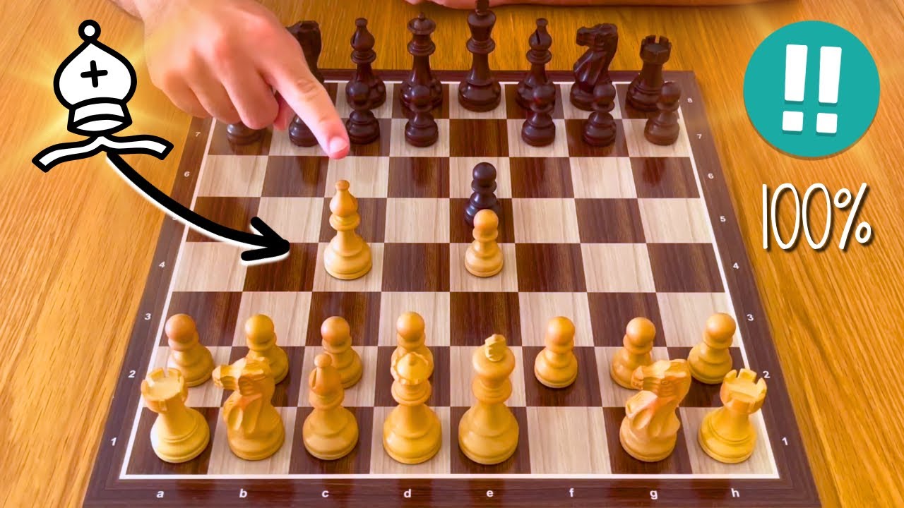 GANA SIEMPRE con la APERTURA del ALFIL😱♟️