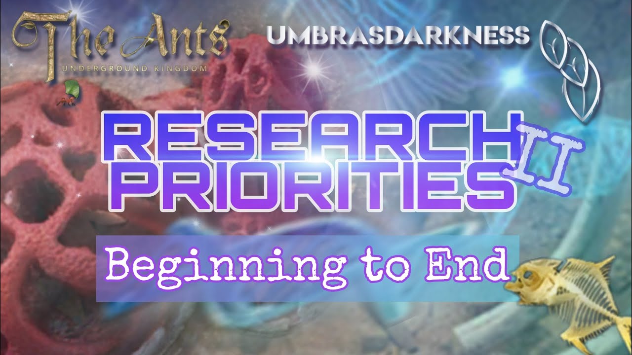 Updated Evolution Priorities In The Ants: The Underground Kingdom // 3500 Subscriber Give Away