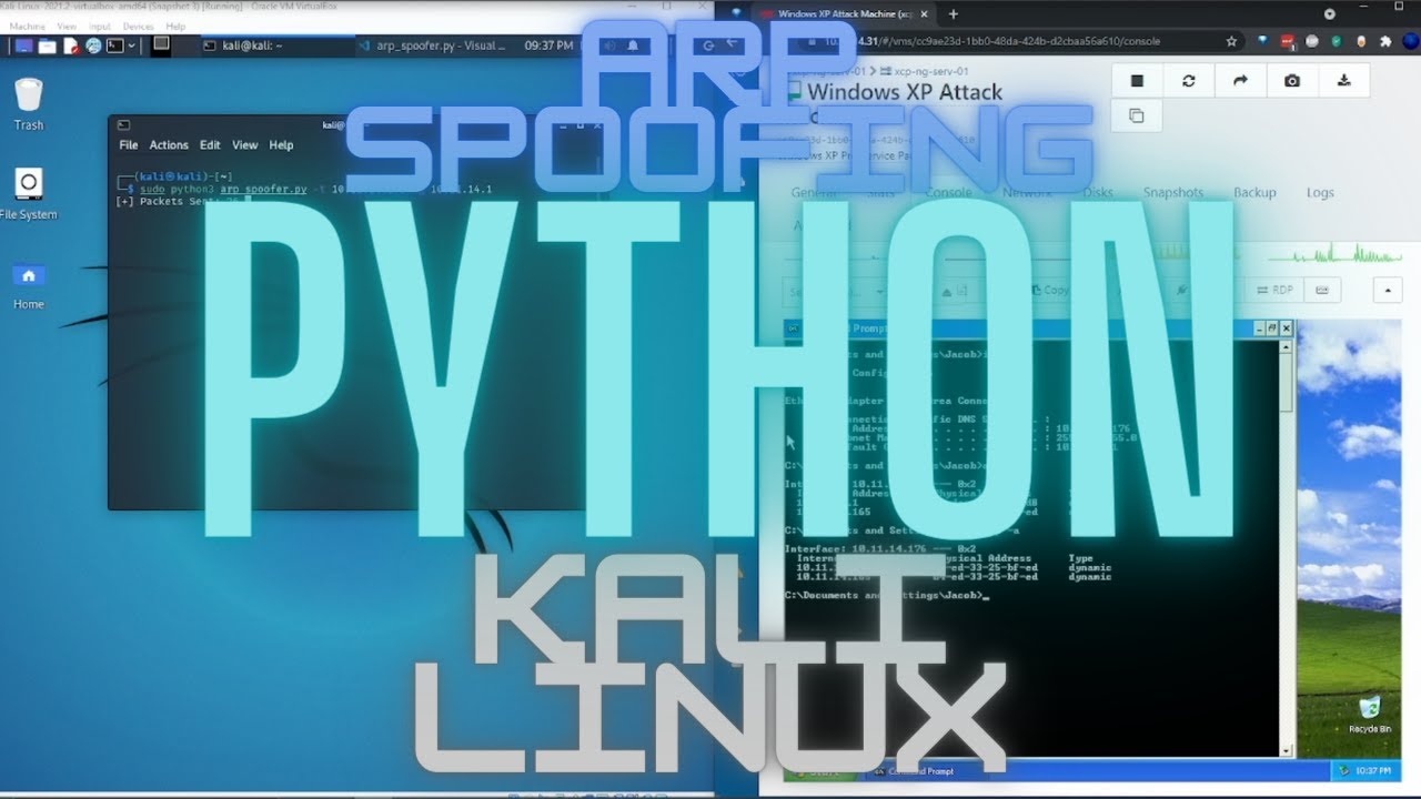 ARP Spoofing Kali Linux
