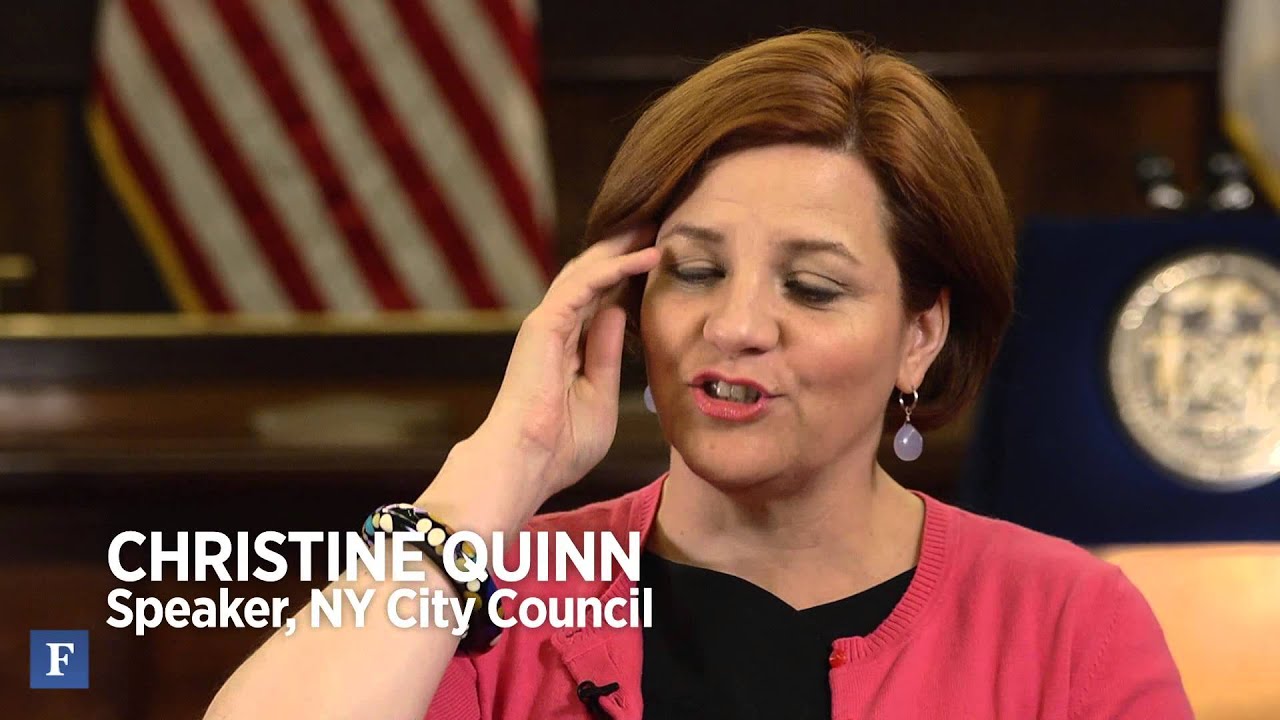 Christine Quinn, NYC's Impatient Politico | Forbes