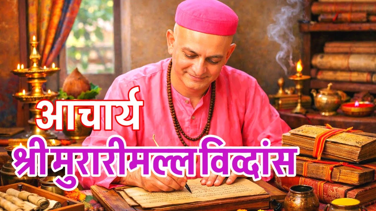 आचार्य मुरारीमल्ल विव्दांस।Acharya Murarimal Vidwans