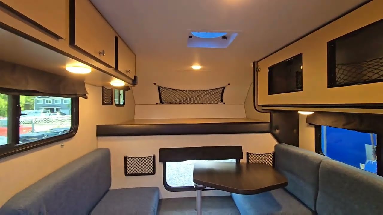 Two 8.5 foot Custom Campers Similar but different